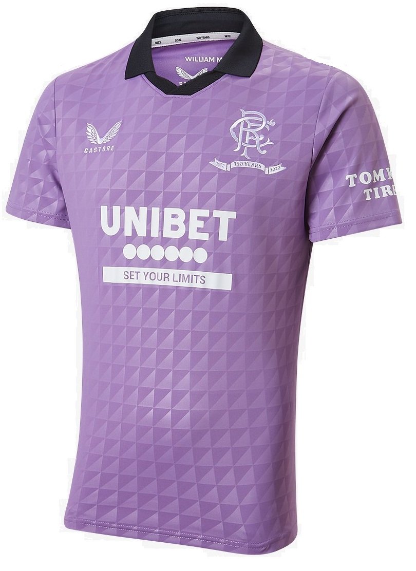 Camisa III Rangers FC 2021 2022 Castore oficial